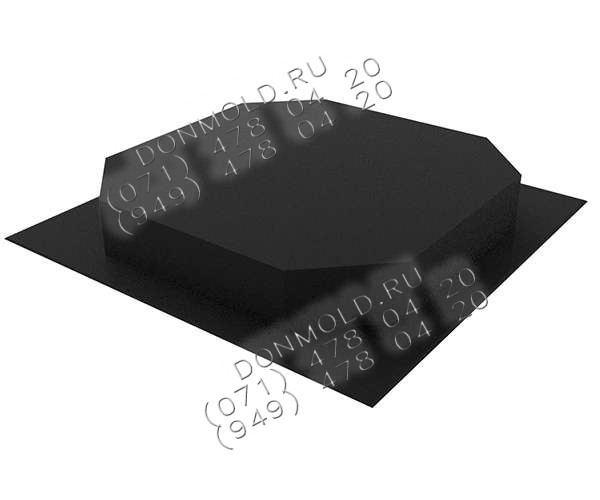 Купить форму Форма для квадратной плиты укрепления Б-8 (Серия 3.503.1-156) в ДНР